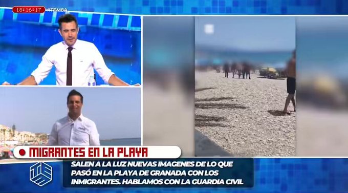 Los que retuvieron a los inmigrantes ilegales que llegaron a Castell de Ferro eran Guardias Civiles fuera de servicio que ayudaron a sus compañeros desbordados