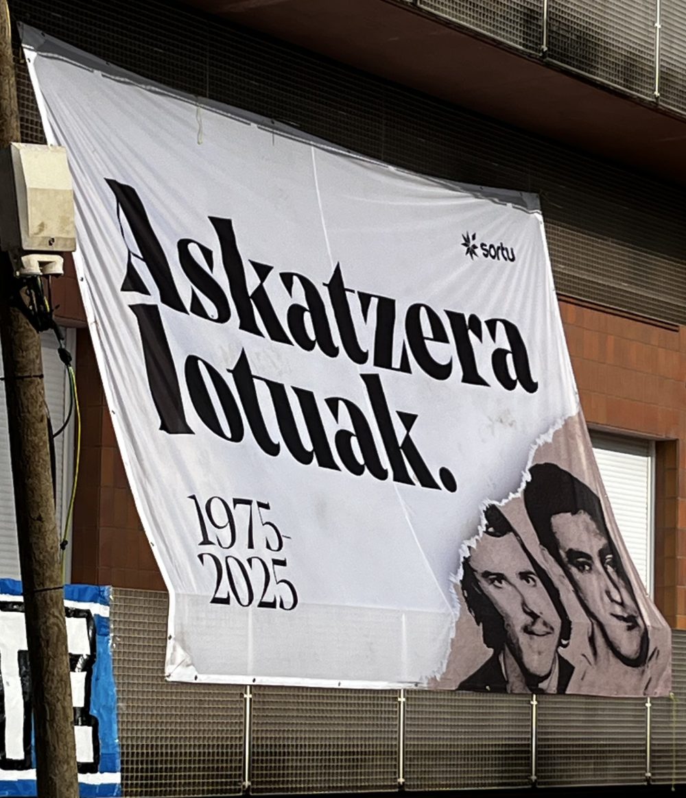 Las fiestas de Vitoria se plagan de propaganda a favor de los presos de ETA.