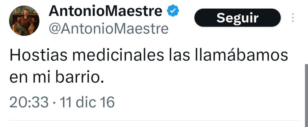Ni un día sin Antonio Maestre haciendo el ridículo.