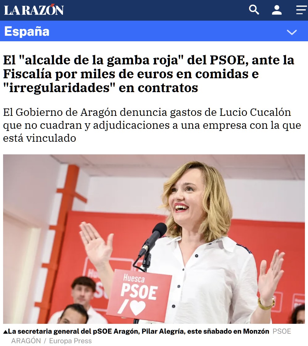 "El alcalde de la gamba roja"