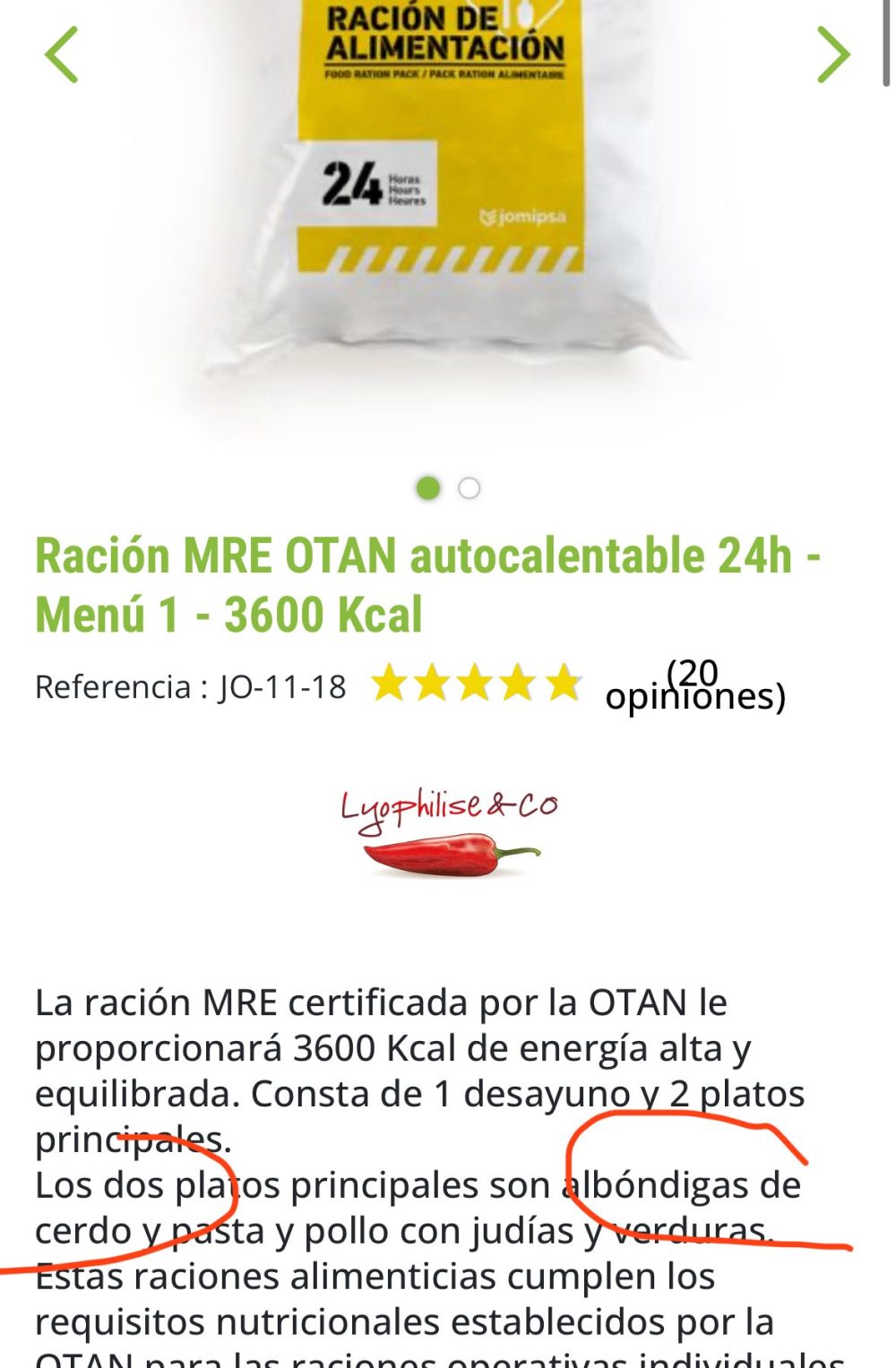 Ojo que les hemos mandado albóndigas de cerdo a los gazatíes...