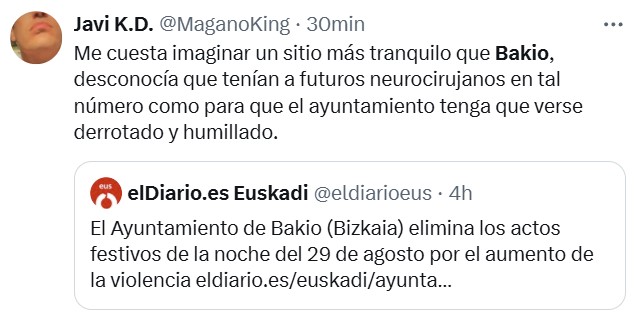 La nueva normalidad en Euskadi.