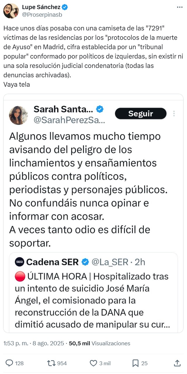 Llevamos décadas haciéndole el vacío a la gente que se suіcida porque no son del género victimizable... Podemos aguantar un día más.