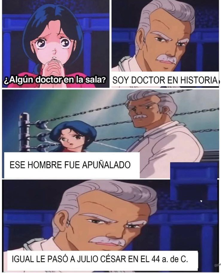 ¿Algún doctor en la sala?