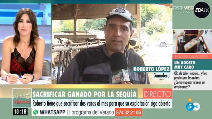 Recordemos las palabras de este ganadero sobre por qué hay tanto incendio en verano.
