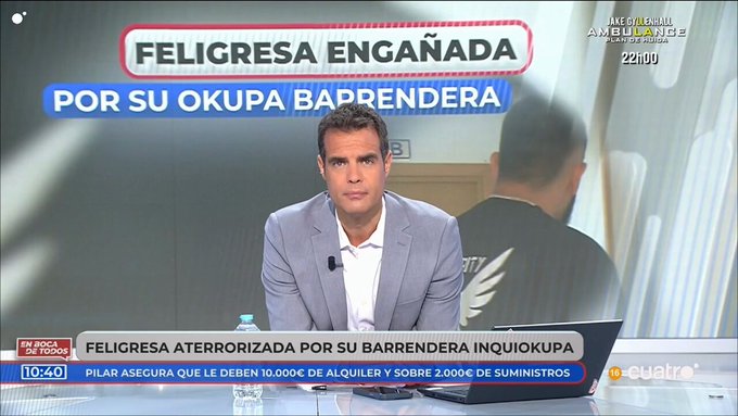 Miedo en un edificio por un caso de inquiokupación: una vecina asegura temer encontrarse con su inquilina y su pareja, un marroquí muy agresivo.