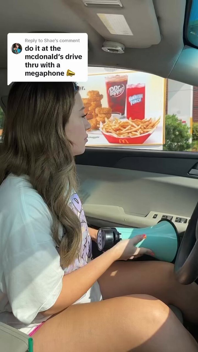 Creo que ha pedido un Big Mac.