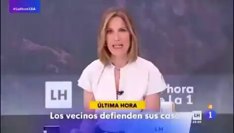 Esto ha ocurrido entre una vecina de un pueblo afectado por el fuego y un periodista en TVE.