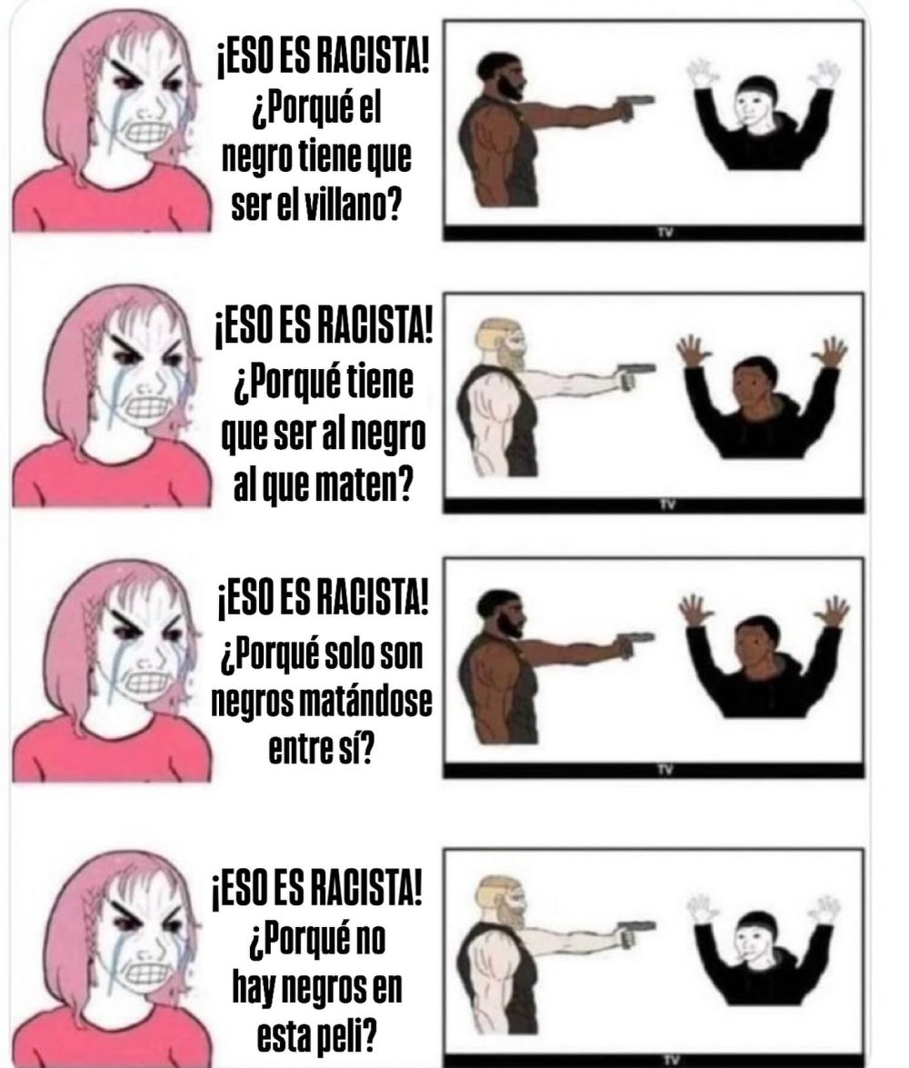 Todo es racіsta si eres lo suficientemente obtuso.