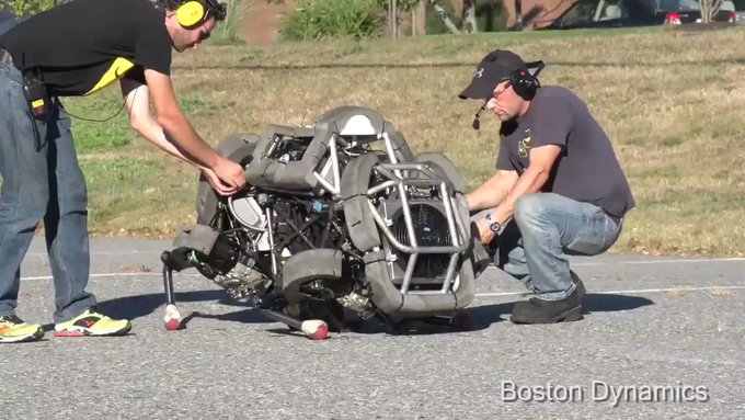 Cheetah era el robot cuadrúpedo más rápido en 2013.