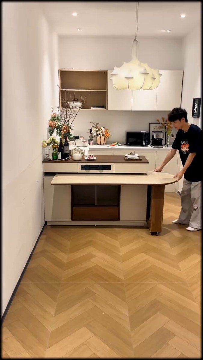 Siempre me han llamado mucho la atención estas soluciones ingeniosas a espacios pequeños.