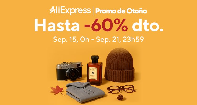 Llega la Promo de Otoño a AliExpress | Códigos de descuento <span style="color: #ff0000;">ACTUALIZADOS</span>