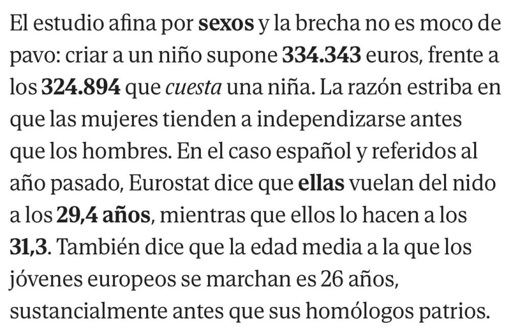 ¿Cuánto cuesta criar a un hijo?