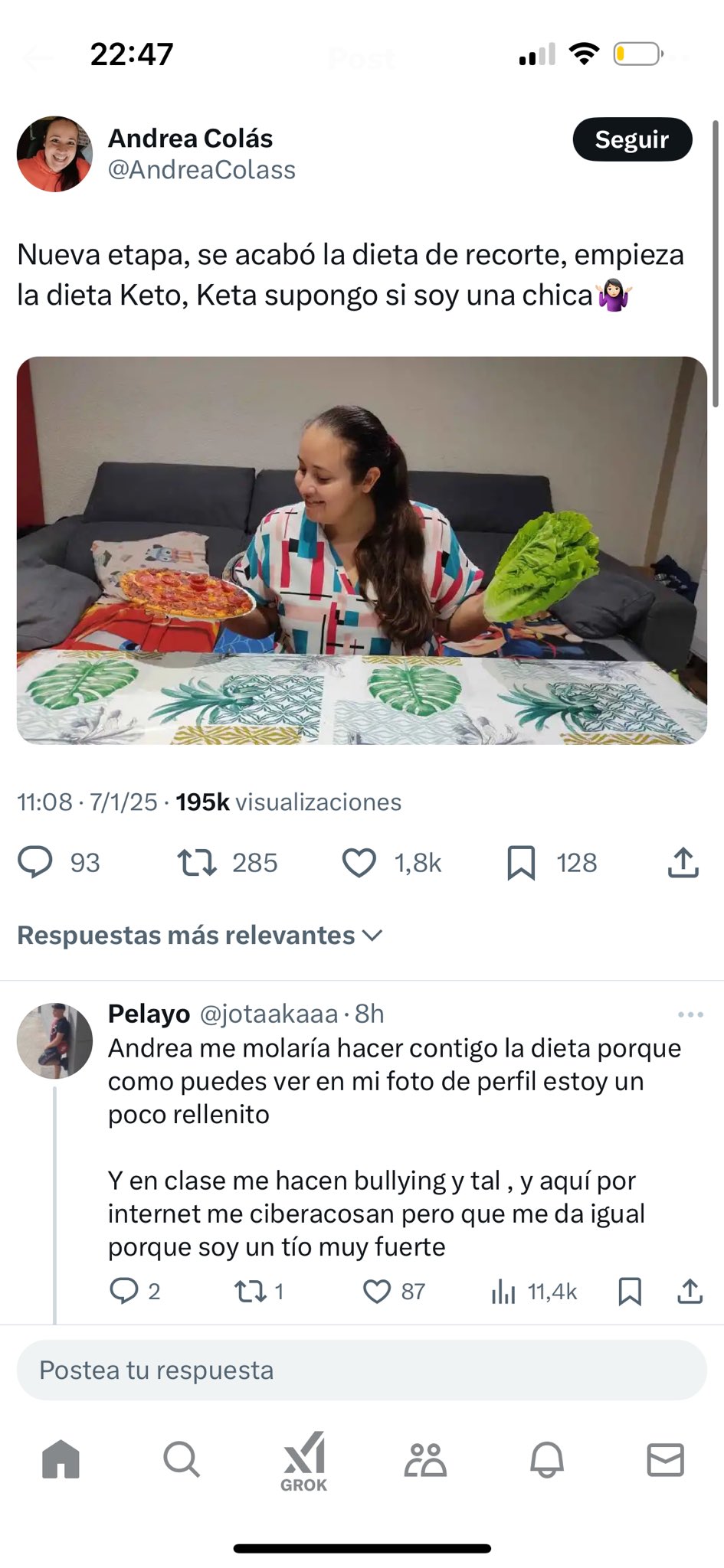 Esto pasó en una red social gratuita