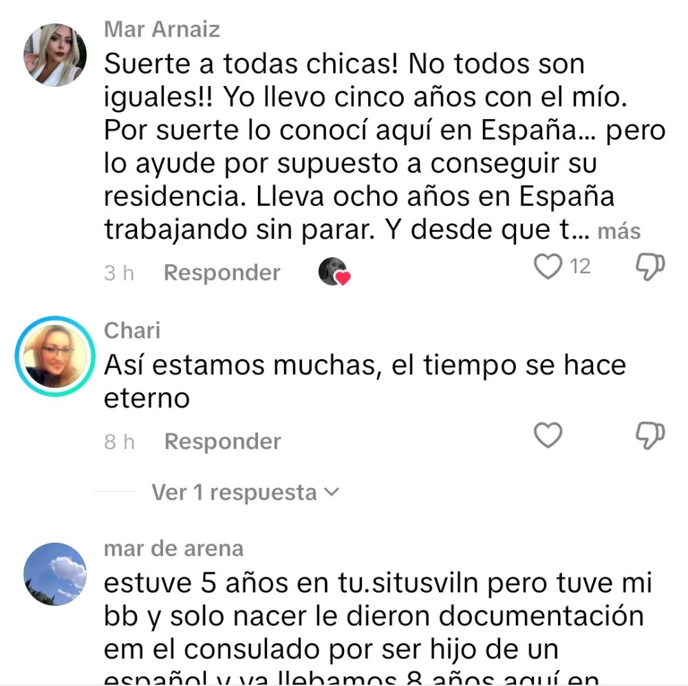 Mujeres viviendo "el proceso".