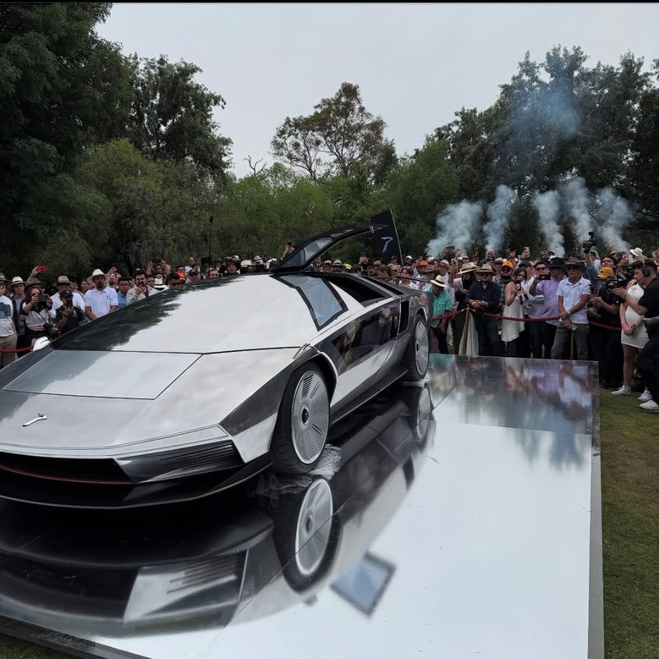 El Peralta S es un superdeportivo único y totalmente funcional que parece sacado de una película futurista de los años 70.