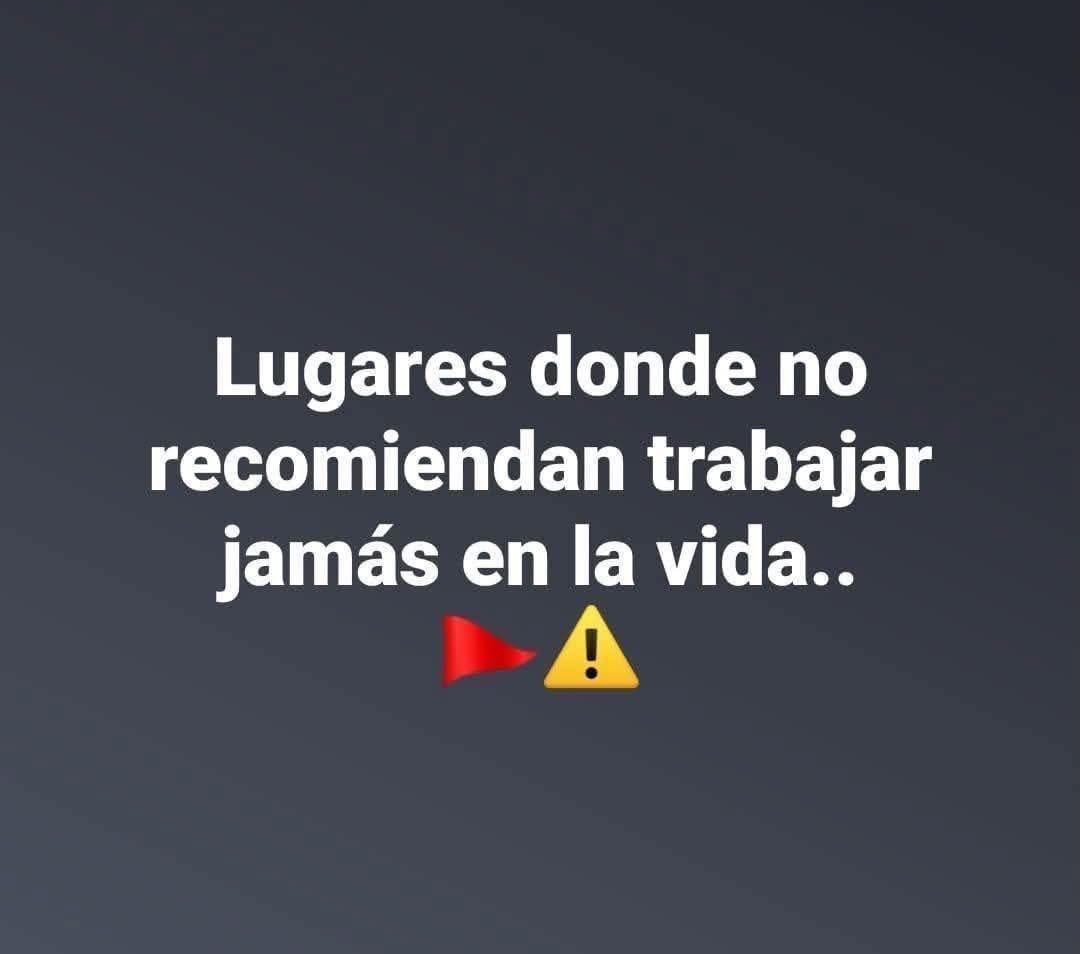 ¿Cuál es el peor tipo de trabajo?