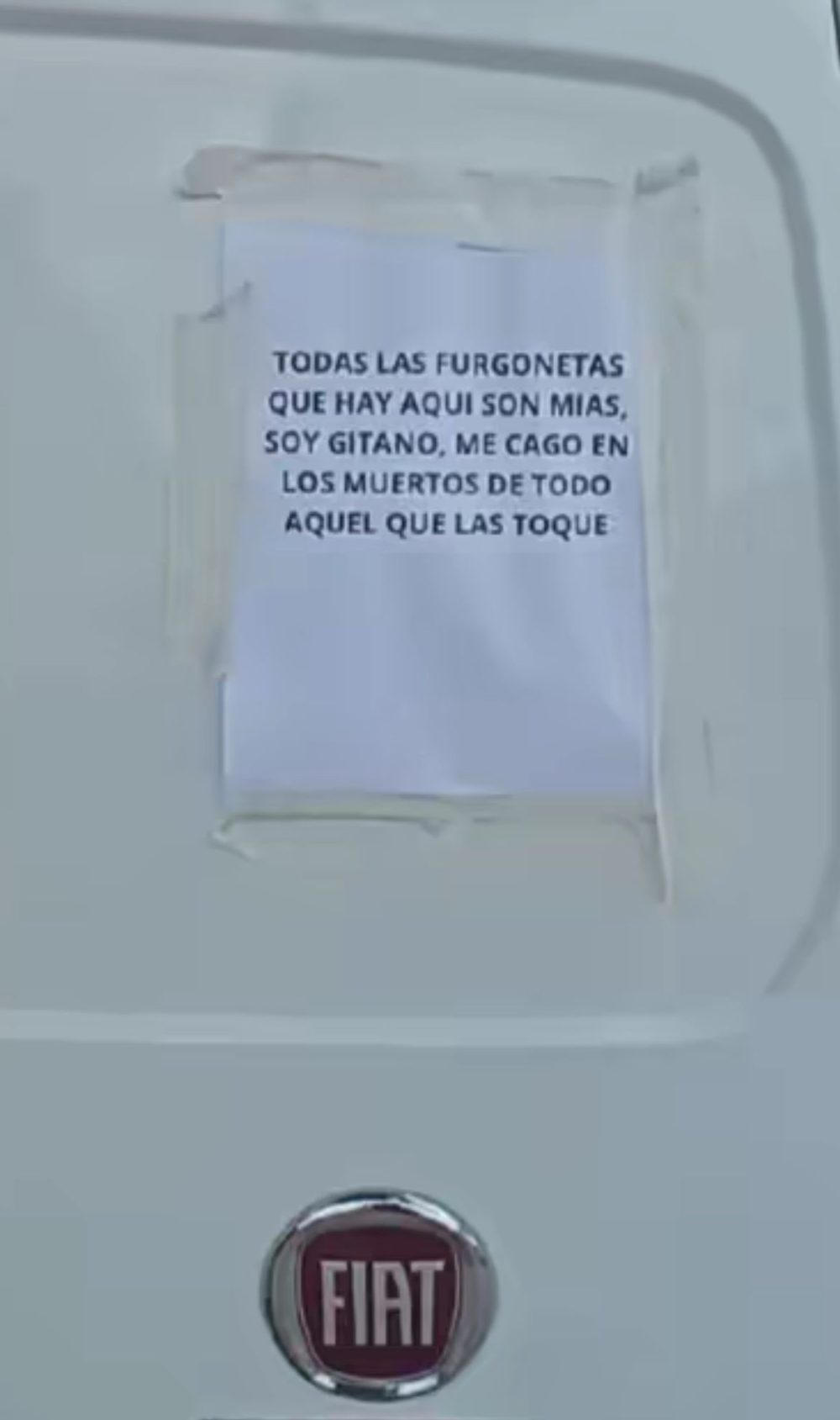 El hecho de que no haya puesto "fregoneta" me hace sospechar...