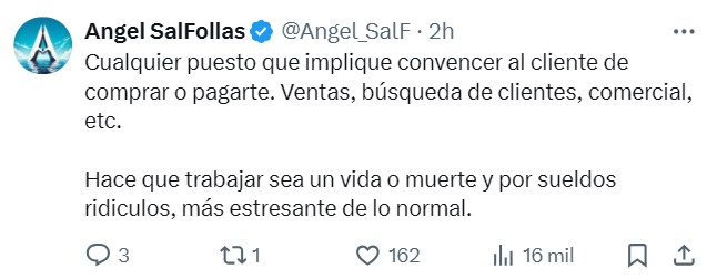 ¿Cuál es el peor tipo de trabajo?