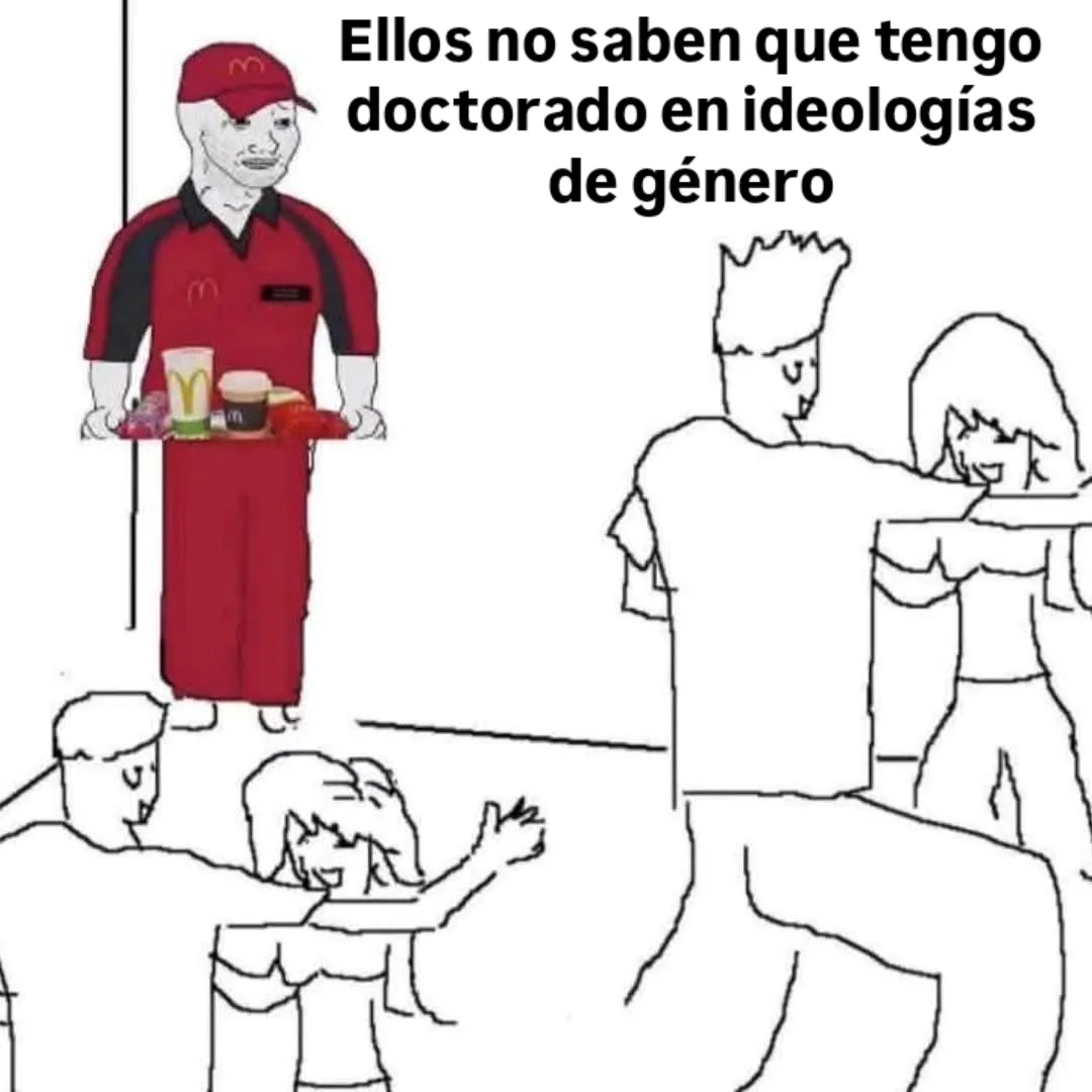 Usted es licenciado en chorradas.