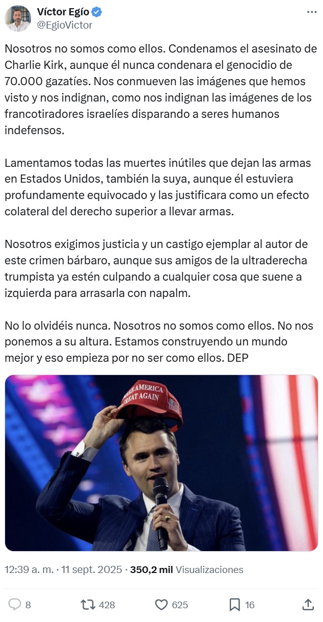 FinoFilipino es una web comprometida con la diversidad intelectual, y por eso hoy voy a ceder este espacio a Víctor Egio y felicitarle por haber conseguido escribir 4 párrafos sin cаgаrse encima.
