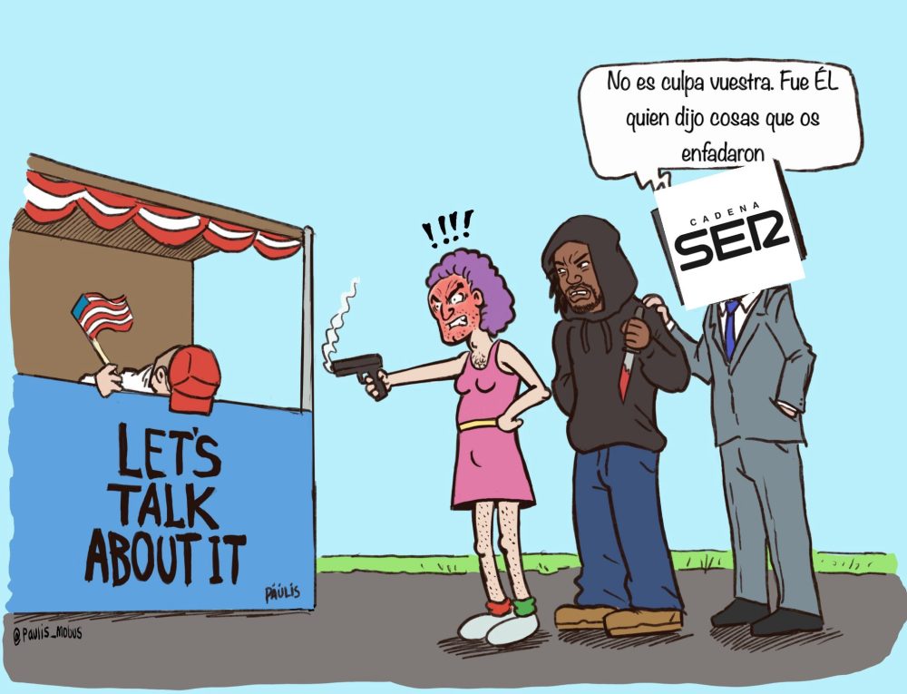 Los medios "progresistas" de España no defraudan y deslizan miserablemente que Charlie Kirk se merecía lo que le pasó.