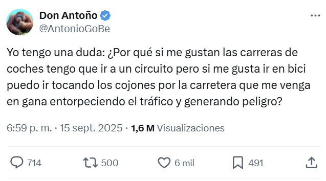 Un camión arrolla a una ciclista asiática por no respetar la distancia de seguridad.