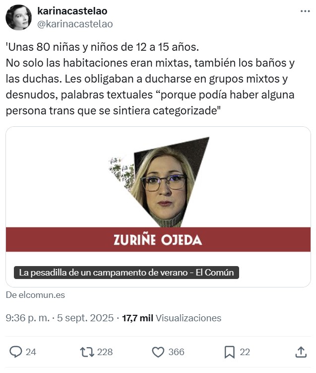 Para evitar la incomodidad de un niño de cada 500.000, deciden hacer que los 500.000 estén incómodos. Maravillosa jugada.