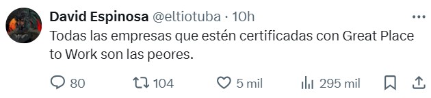 ¿Cuál es el peor tipo de trabajo?