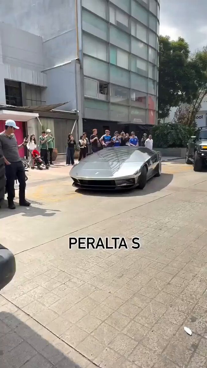 El Peralta S es un superdeportivo único y totalmente funcional que parece sacado de una película futurista de los años 70.