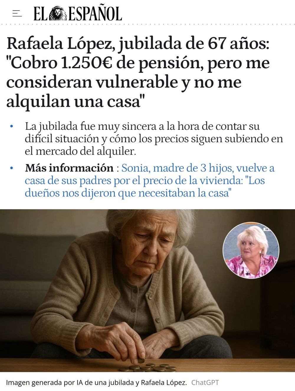 Si alquilas tu piso a alguien considerado "vulnerable" no podrás echarlo aunque deje de pagar. Conclusión: nadie quiere alquilar a vulnerables.