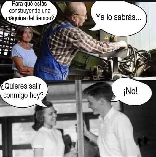 Máquina del tiempo.