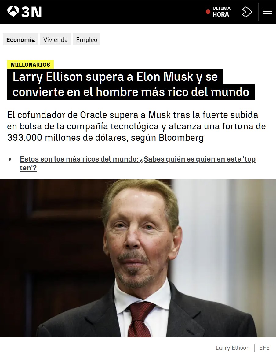 Elon ya no es el 'Mask' rico.