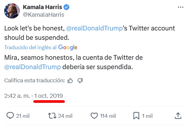 Lorenzo Milá (TVE) consternado por la advertencia de Trump a los medios que le critican constantemente.