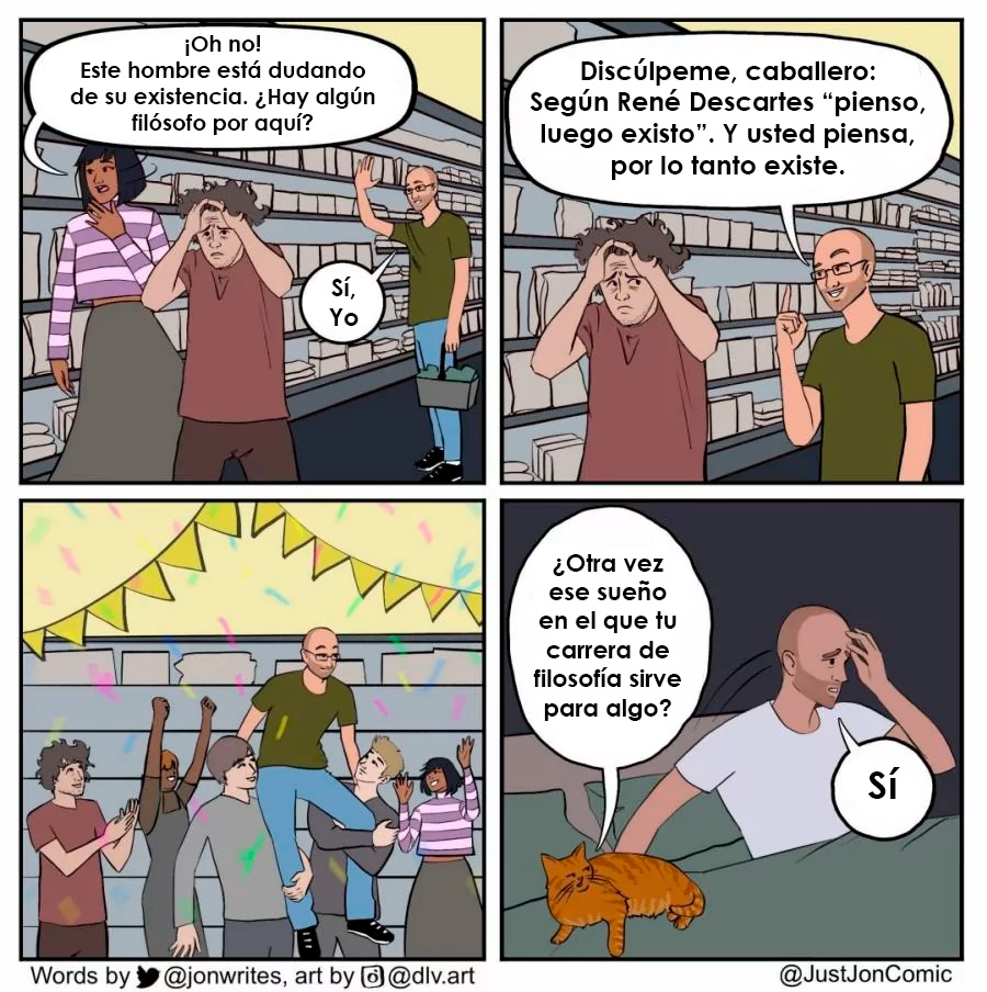 ¿Algún filósofo en la sala?