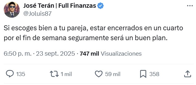 Como dice mi amigo Miguel: no gasta ni luz ni gas y encima es gratis.