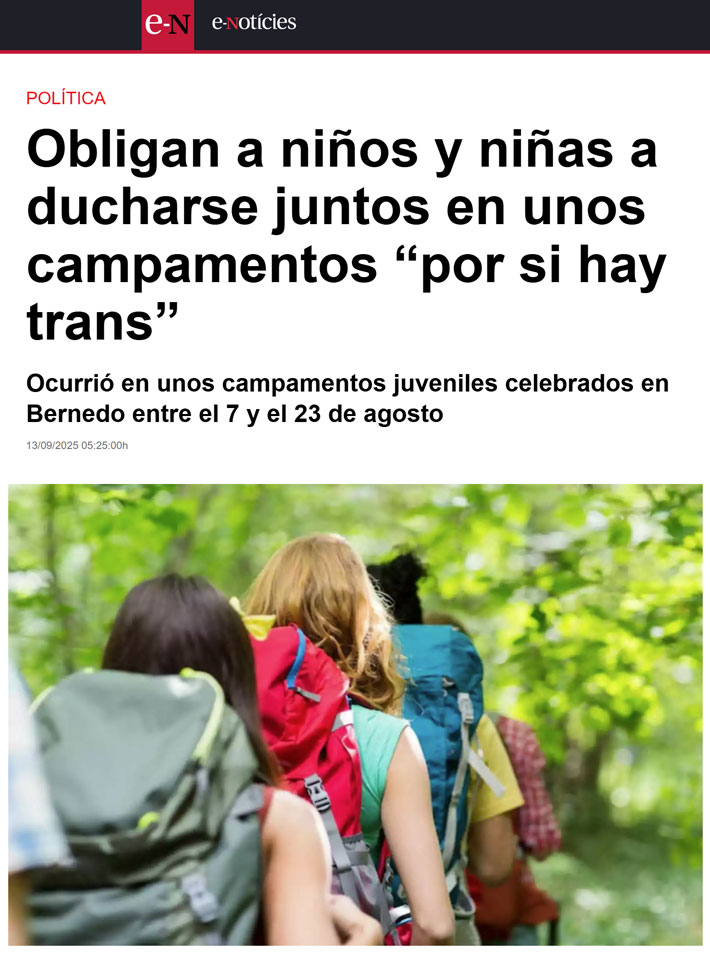 Para evitar la incomodidad de un niño de cada 500.000, deciden hacer que los 500.000 estén incómodos. Maravillosa jugada.