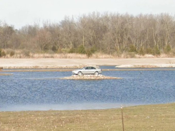 La 'Isla Volvo' (cerca de Chicago).