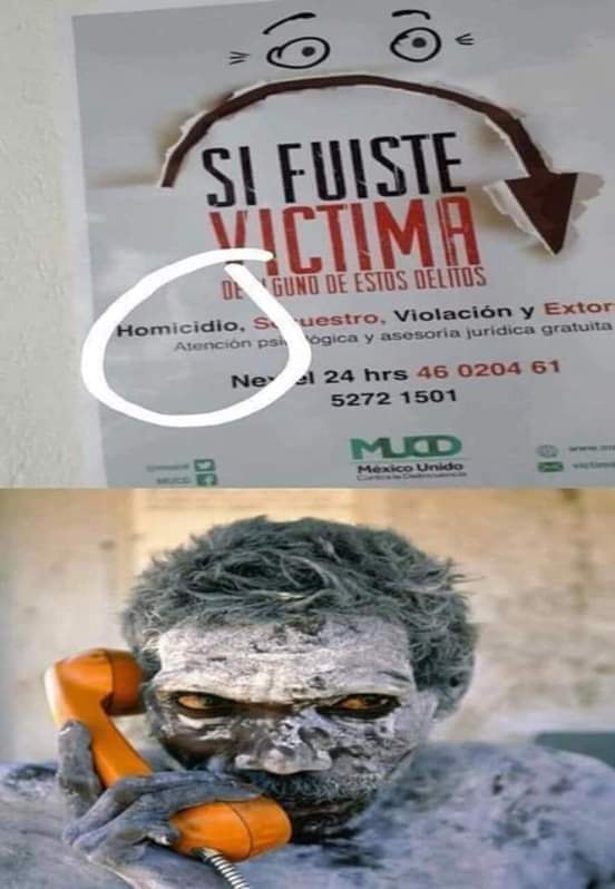 Si fuiste víctima de...