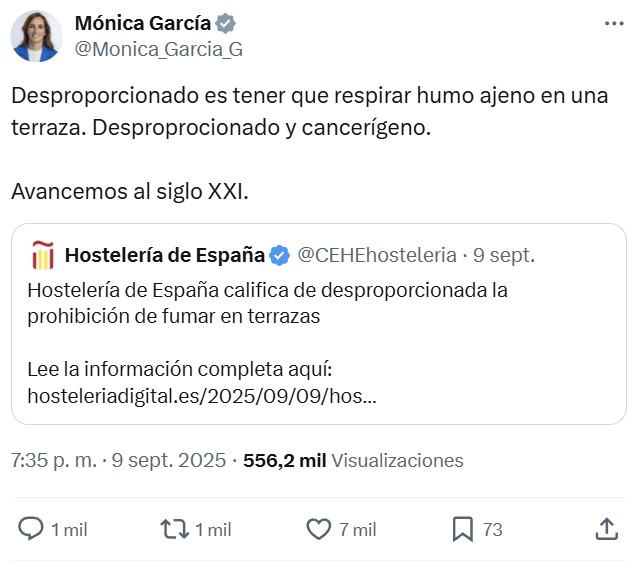 "Todo lo que no me gusta debe estar prohibido, todo lo que me gusta debe ser un derecho".
