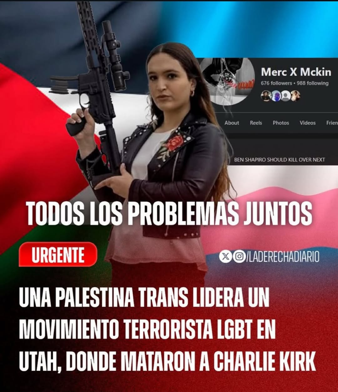 Parece el argumento de una peli mano a mano entre Almodóvar y Quentin Tarantino.