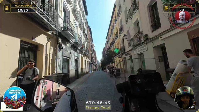 Kletus insiste en atravesar una calle en la que se estaba llevando a cabo un rodaje: "tenemos un permiso del ayuntamiento".