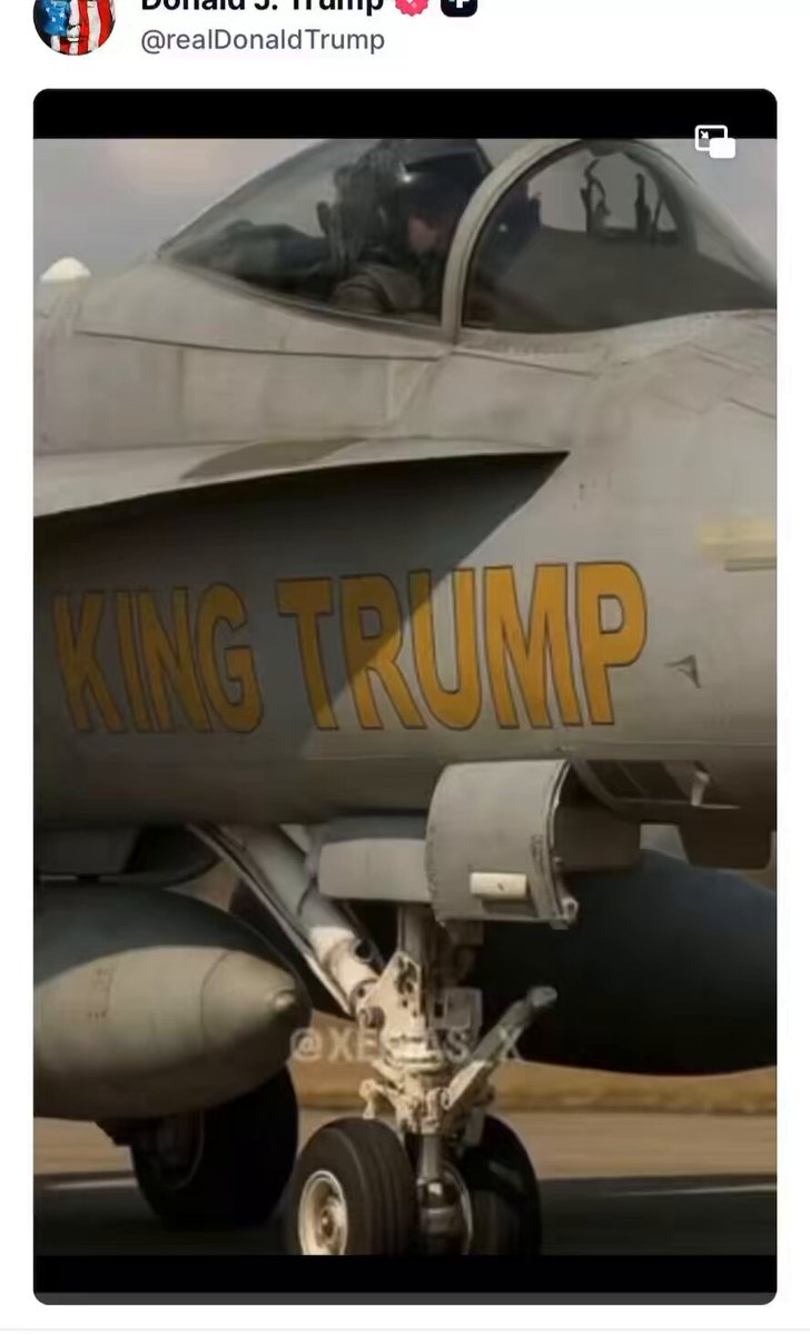 Trump ha publicado un vídeo hecho con IA en el que lanza hеcеs a los manifestantes desde un caza.