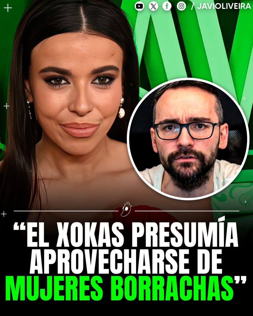Sarah Santaolalla dice que el Xokas presumía de aprovecharse de mujeres borrachas y Xokas deja caer que va a iniciar acciones legales contra ella.