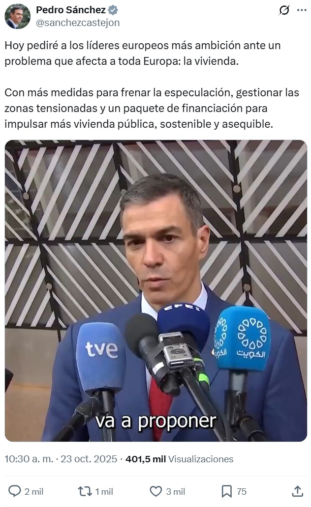 Ahora le entran las prisas.