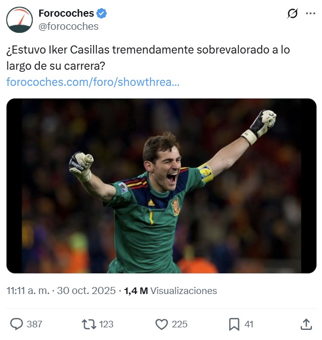 ¿Estuvo Iker Casillas sobrevalorado durante toda su carrera?