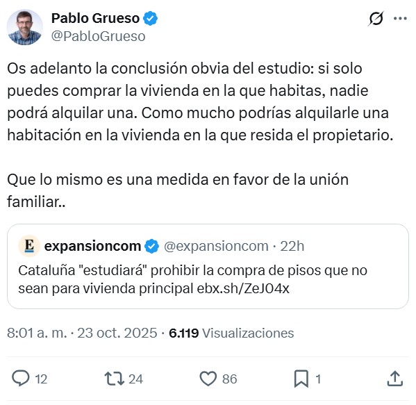 Otra ocurrencia más...
