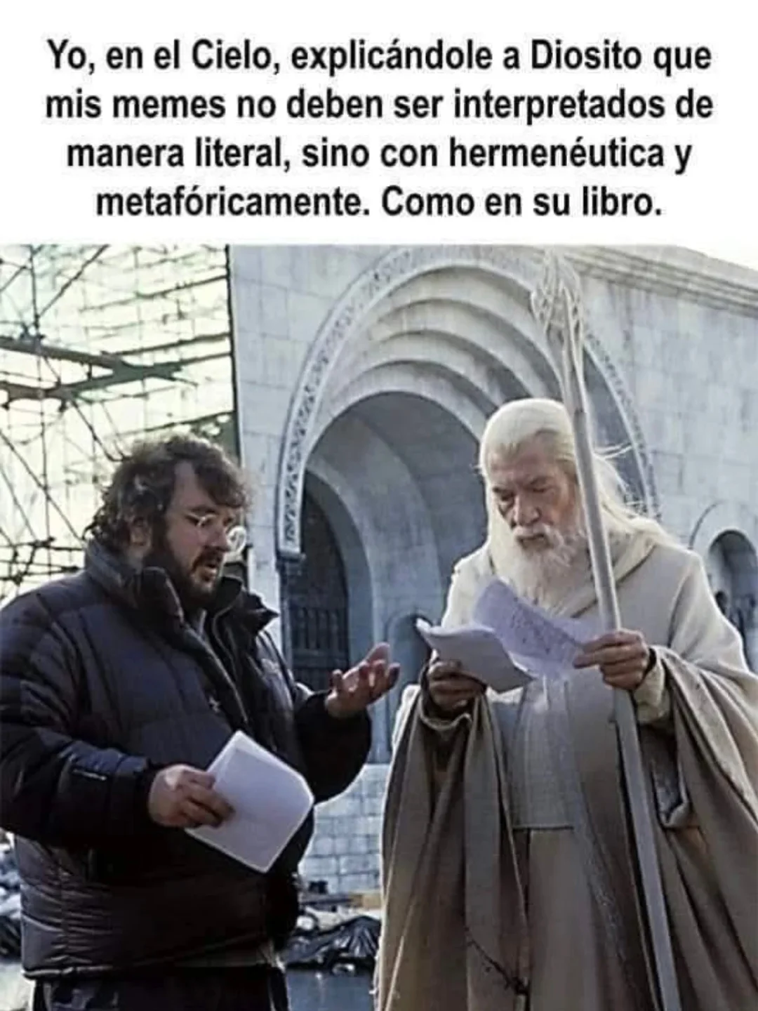 Diosito debería entenderlo...