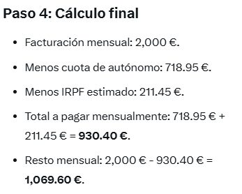 Así queda la tabla de cotización para autónomos que ha propuesto el Putisoe.