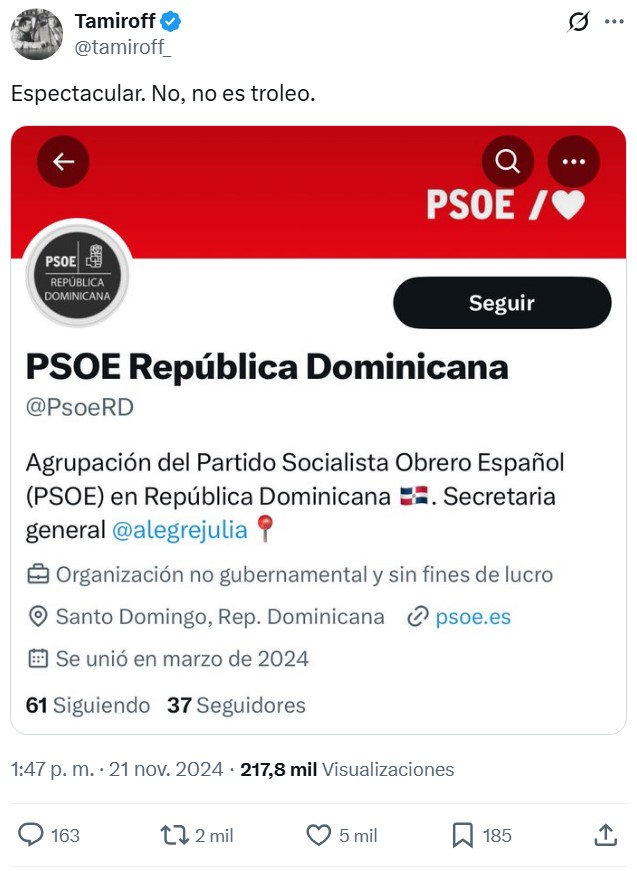 Perro se ha llevado el curro a la República Dominicana, así cada viaje en Falcon será por trabajo :D